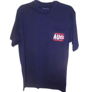 Champion Licensed NCAA Shirt, Auburn University, Founded 1856, Orange and Blue